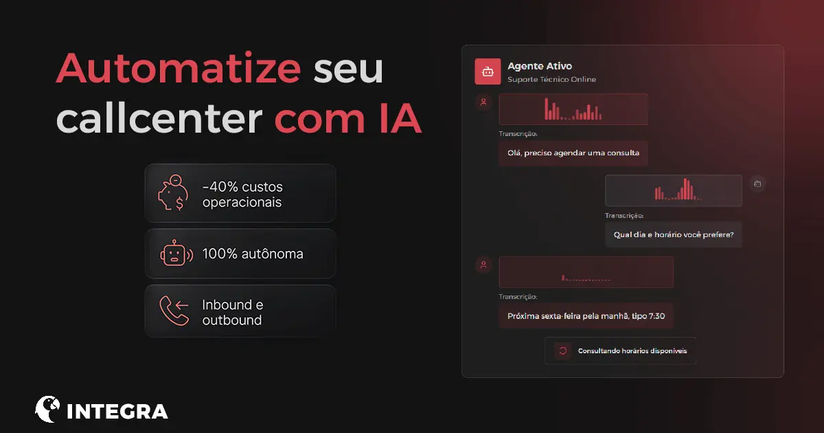 Integra - Plataforma de Agentes de Voz com IA